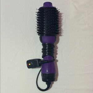 Purple Hair Styling Brush